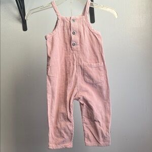 Levi’s Pink Corduroy Overalls